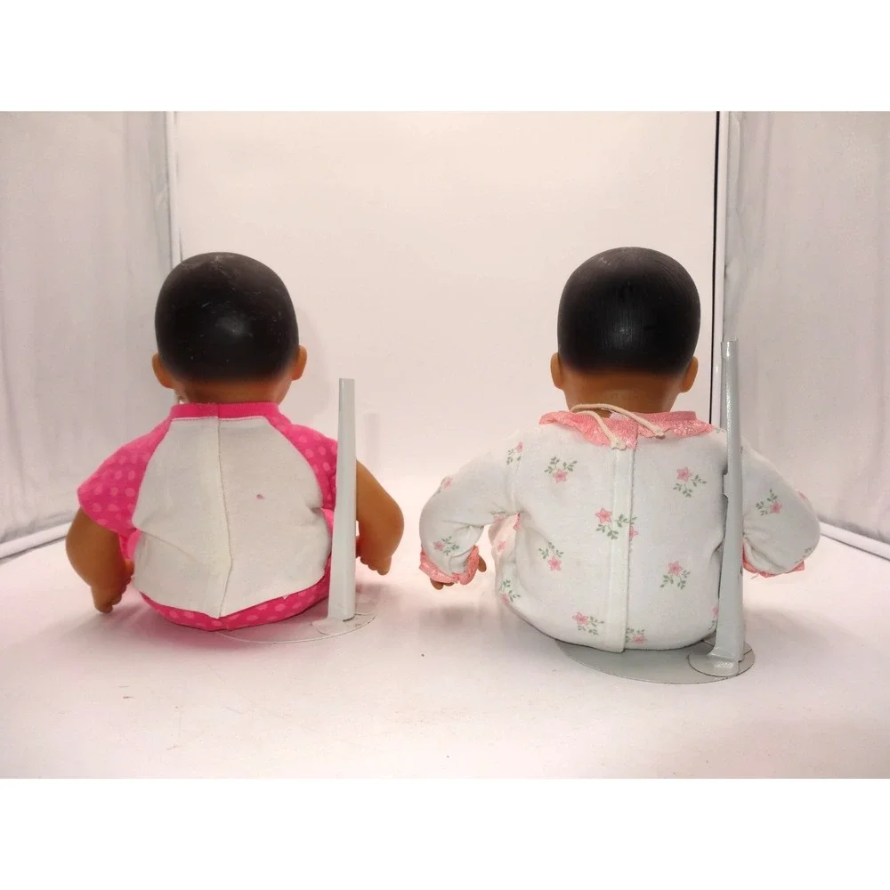 American Girl Pleasant Company Bitty Baby Brown Molded Hair Pajamas and Bitty Ba